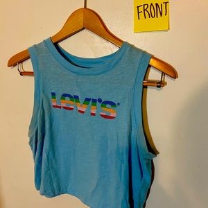 Levi’s cropped tank